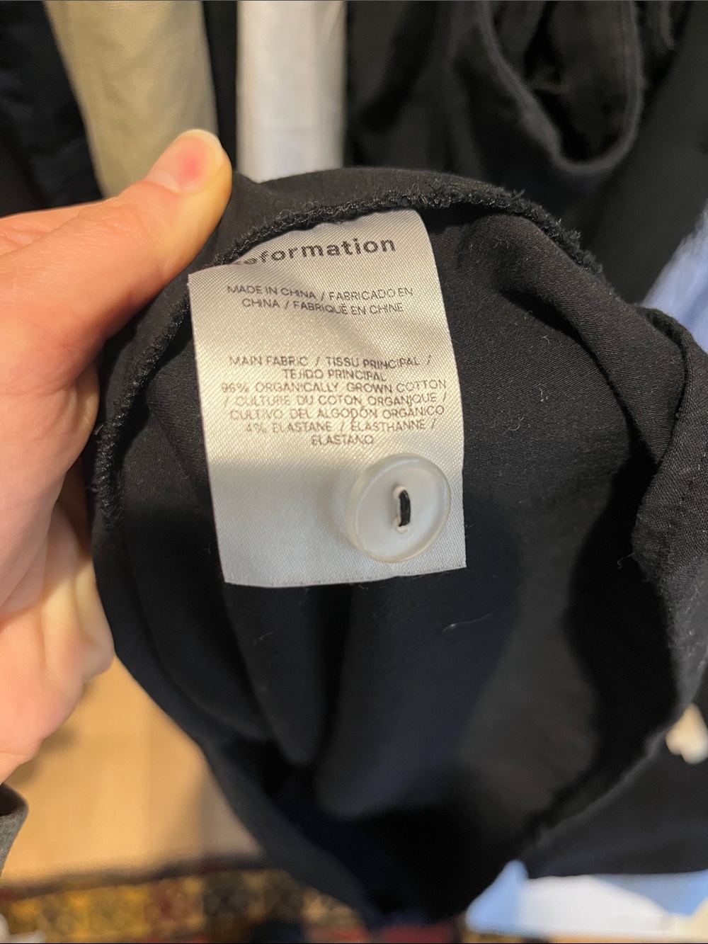 Reformation Mika Dress Black 2 - Picture 10 of 10